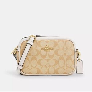 Coach Mini Jamie Camera Bag in Signature Canvas